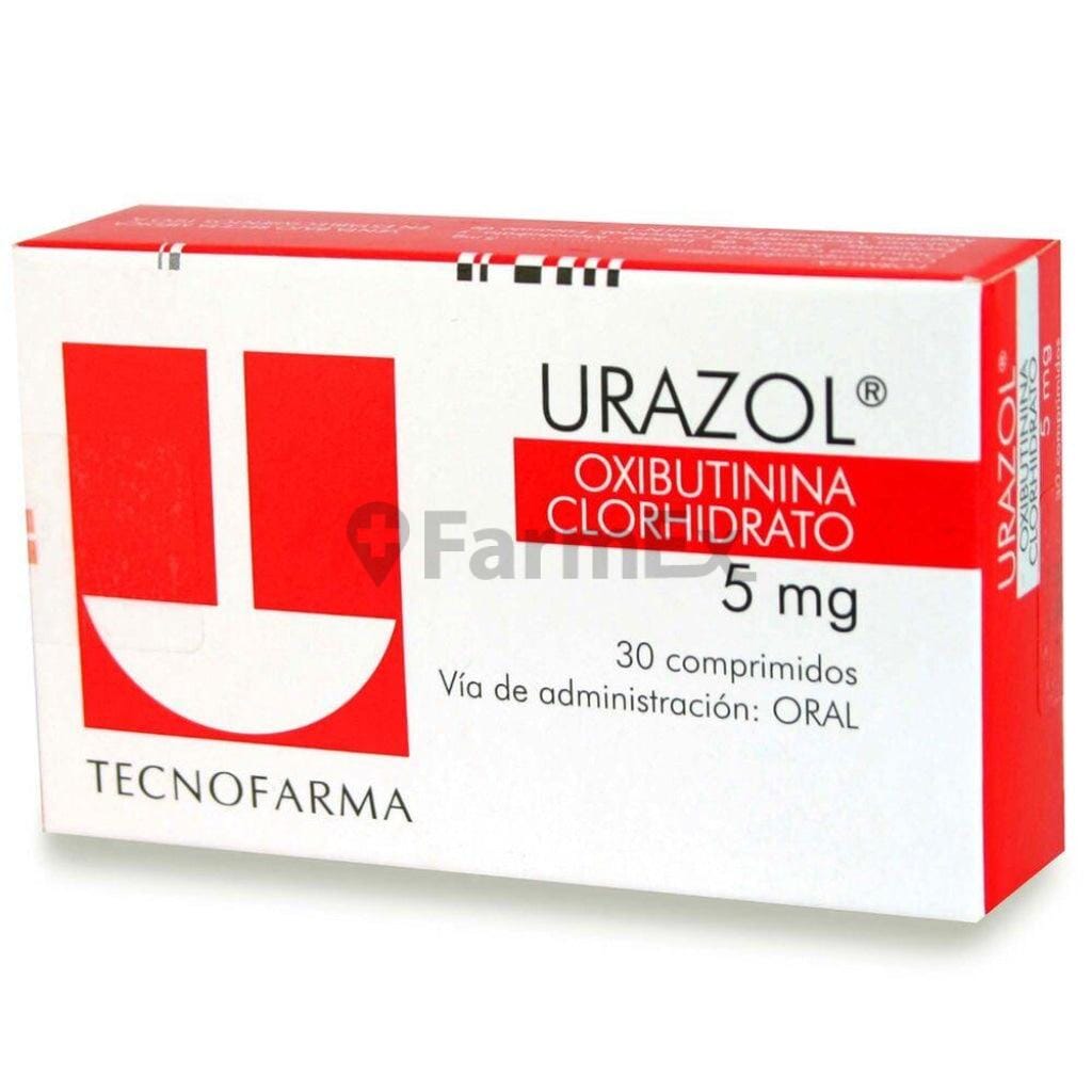 Urazol 5 mg x 30 comprimidos Farmex-Pluxee-Persistente